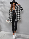 Plaid Print Drop Shoulder Shirt