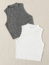 EZwear 2 Pack Rib knit Tank Top