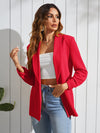 Clasi Shawl Collar Solid Blazer