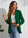 Clasi Shawl Collar Solid Blazer