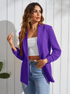 Clasi Shawl Collar Solid Blazer