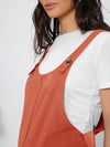Maternity Solid Pinafore Jumpsuit Without Tee