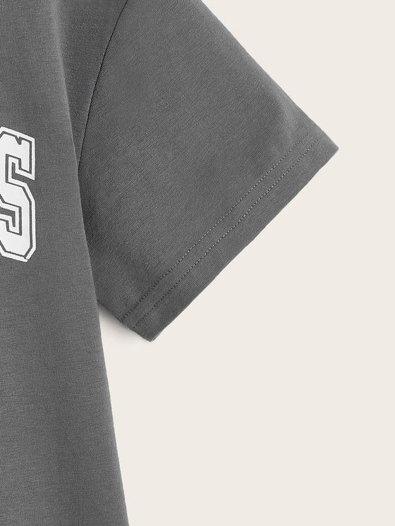 Girls Letter Graphic Tee