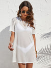 Plain Mesh Cover Up