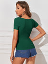 Cap Sleeve Solid Tee