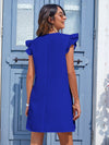 Ruffle Trim Dress