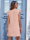 Ruffle Trim Dress