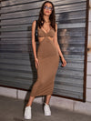 ICON Ruched Bust Cutout Bodycon Dress