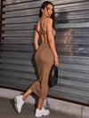 ICON Ruched Bust Cutout Bodycon Dress