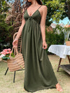 Knot Backless Maxi Cami Dress
