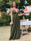 Knot Backless Maxi Cami Dress