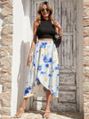 Tie Dye Tulip Hem Skirt