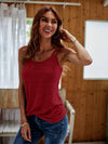 Crossover Hem Cami Top