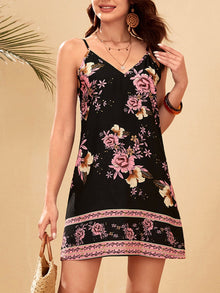  Floral Print Cami Dress
