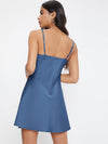 Cowl Neck Solid Cami Dress