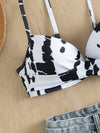 Tie Dye Push Up Bikini Top