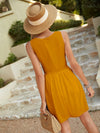 Solid Guipure Lace Dress
