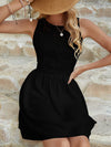 Solid Guipure Lace Dress