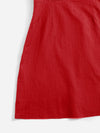 Puff Sleeve Zip Side Dress