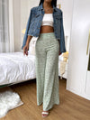 Ditsy Floral Wide Leg Pants