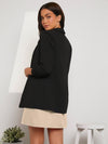 Clasi Shawl Collar Solid Blazer