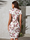 Floral Print Bodycon Dress