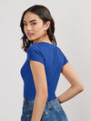 EZwear Rib knit Crop Top