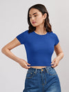 EZwear Rib knit Crop Top