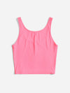 Rib knit Crop Tank Top