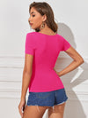 Cap Sleeve Solid Tee