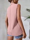 Solid Shawl Neck Vest Blazer