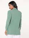 Clasi Shawl Collar Solid Blazer