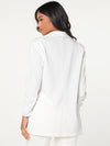 Clasi Shawl Collar Solid Blazer