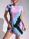 Tie Dye Tee Dress