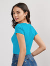 EZwear Rib knit Crop Top