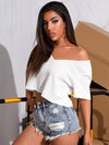 Waffle Knit Crop Top
