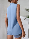 Solid Shawl Neck Vest Blazer