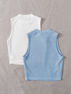 EZwear 2 Pack Rib knit Tank Top