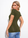 Cap Sleeve Solid Tee