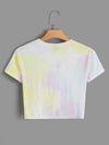 Tie Hem Tie Dye Tee