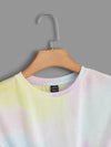 Tie Hem Tie Dye Tee