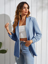 Clasi Shawl Collar Solid Blazer