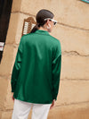 Button Up Drop Shoulder Shirt