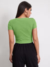 EZwear Rib knit Crop Top