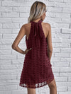 Tie Back Swiss Dot Dress