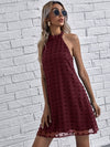 Tie Back Swiss Dot Dress