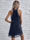 Tie Back Swiss Dot Dress