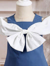 GIRLS Baby Bow Front Cold Shoulder Dress