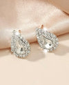 Retro Tear Drop Crystal Rhinestone Earring Stud for Women 1 Pair