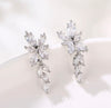 Elegant For Women Chandelier Cubic Zirconia Crystal Bridal Earring For Wedding